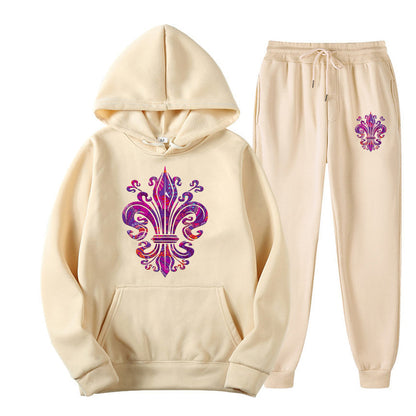 Ljubicasti ljiljan | Set Duks i Trenerka sa motivom ljiljana â€“ patriotski simbol Bosne i Hercegovine