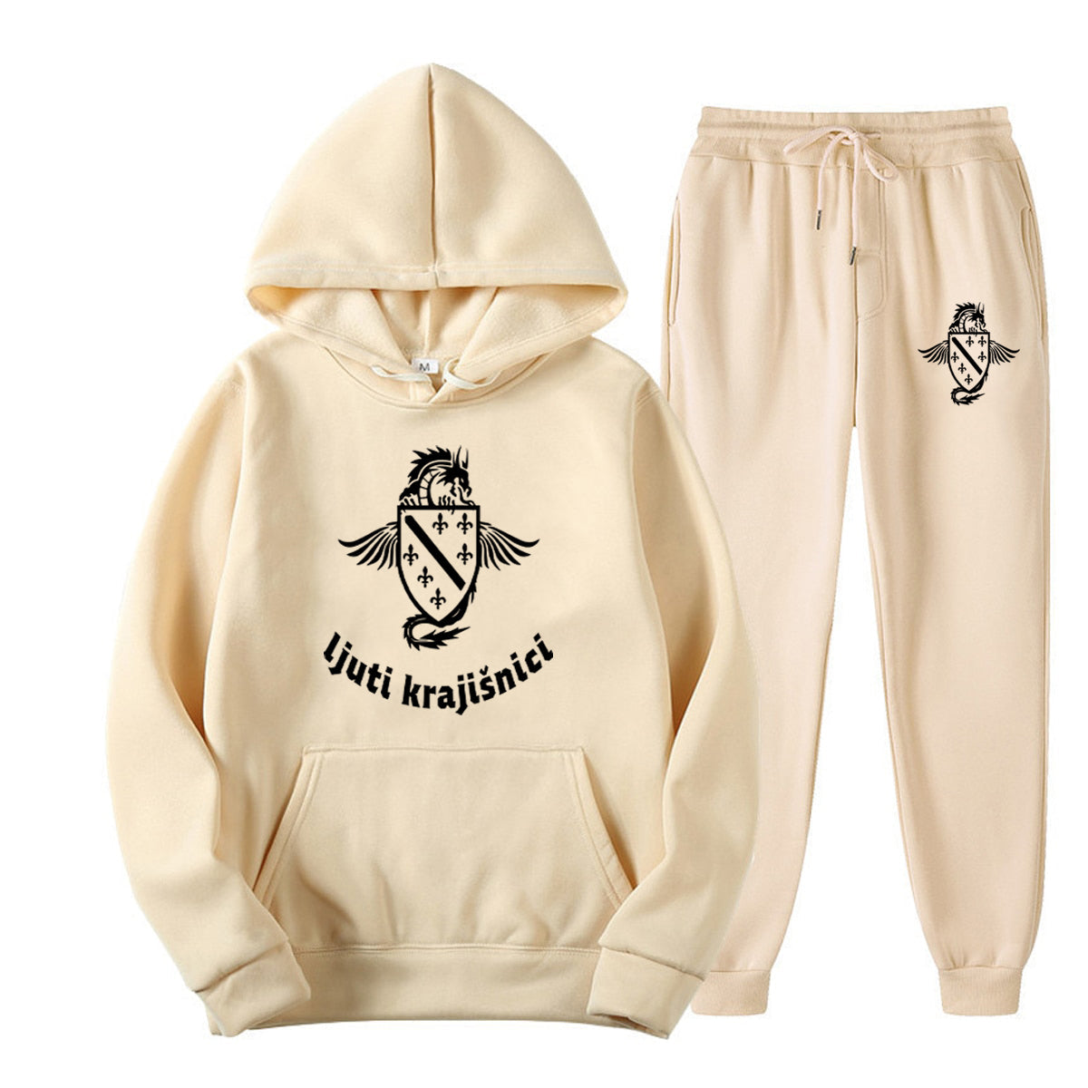 Ljuti kajisnici | Set Duks i Trenerka sa motivom ljiljana â€“ patriotski simbol Bosne i Hercegovine