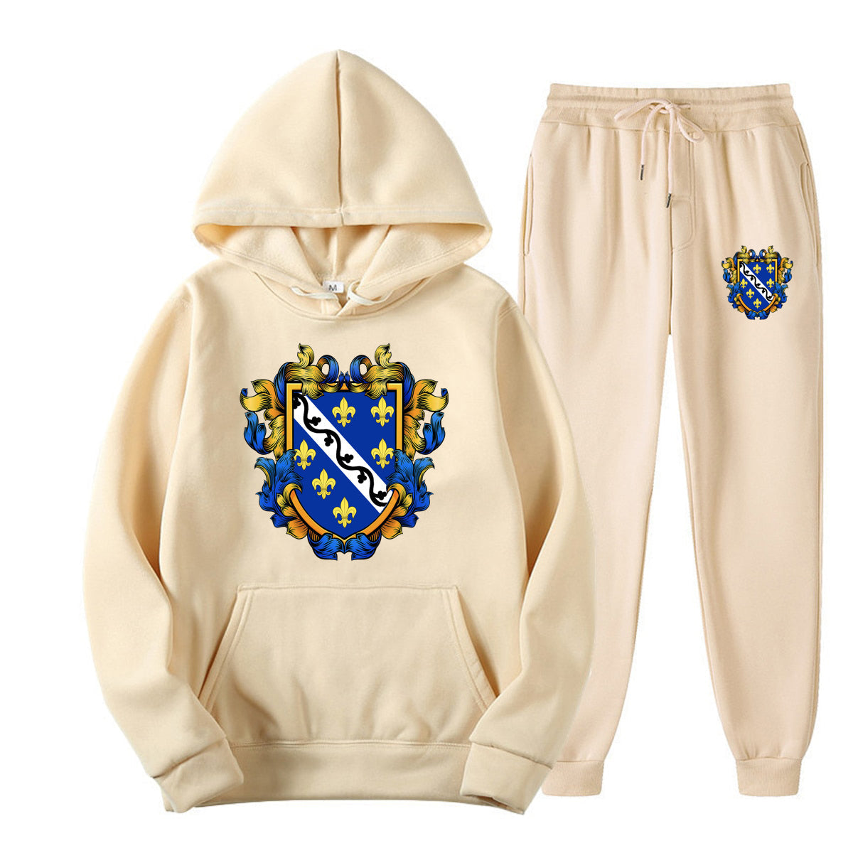 Kraljevina Bosna | Set Duks i Trenerka sa motivom ljiljana â€“ patriotski simbol Bosne i Hercegovine