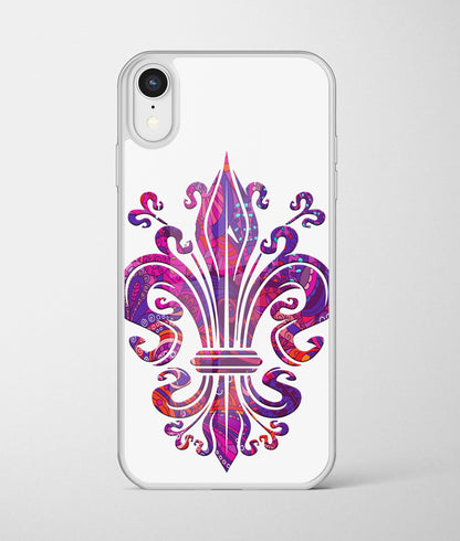 rozi ljiljan | premium staklena maskica – maskica sa simbolom ljiljana