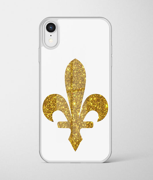 zlatni ljiljan | premium staklena maskica – maskica sa simbolom ljiljana