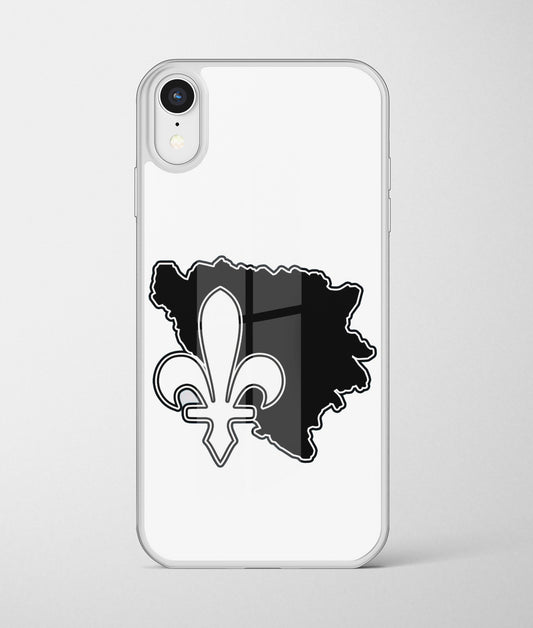 ljiljan u granicama | premium staklena maskica – maskica sa simbolom ljiljana