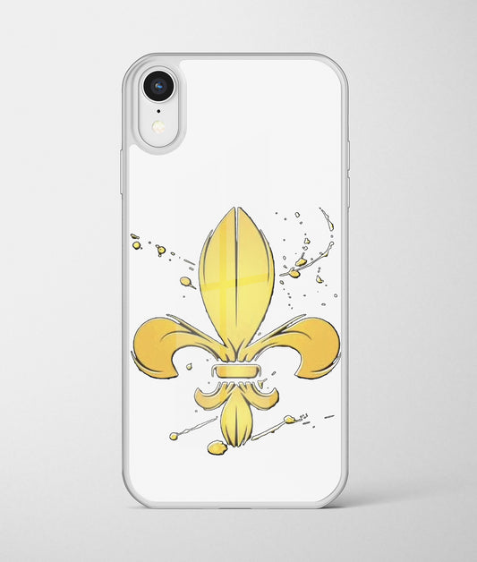 Splash ljiljan | Premium Staklena Maskica sa motivom ljiljana – patriotski simbol Bosne i Hercegovine