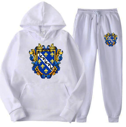 Kraljevina Bosna | Set Duks i Trenerka sa motivom ljiljana â€“ patriotski simbol Bosne i Hercegovine