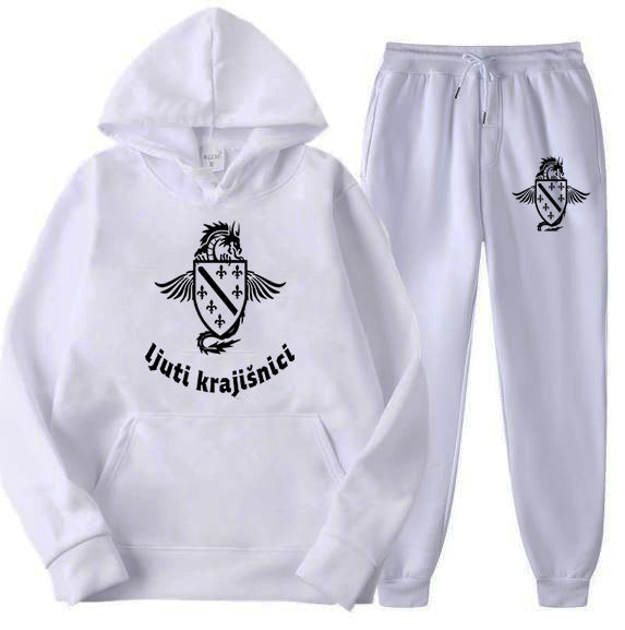 Ljuti kajisnici | Set Duks i Trenerka sa motivom ljiljana â€“ patriotski simbol Bosne i Hercegovine