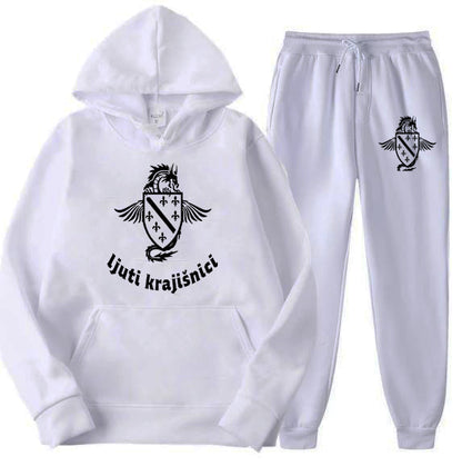 Ljuti kajisnici | Set Duks i Trenerka sa motivom ljiljana â€“ patriotski simbol Bosne i Hercegovine