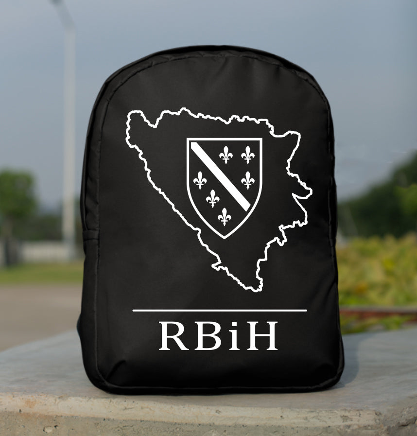 RBiH Granice | Ruksak sa motivom ljiljana â€“ patriotski simbol Bosne i Hercegovine
