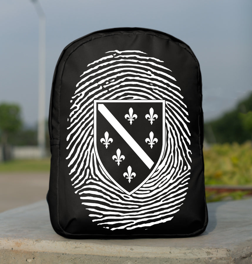 Otisak RBiH | Ruksak sa motivom ljiljana â€“ patriotski simbol Bosne i Hercegovine