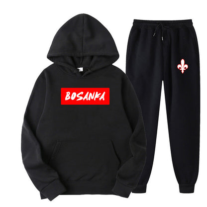 Bosanka | Set Duks i Trenerka sa motivom ljiljana â€“ patriotski simbol Bosne i Hercegovine