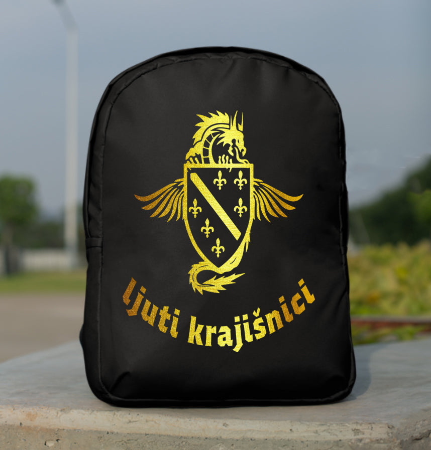 Ljuti Krajišnici | Ruksak sa motivom ljiljana â€“ patriotski simbol Bosne i Hercegovine