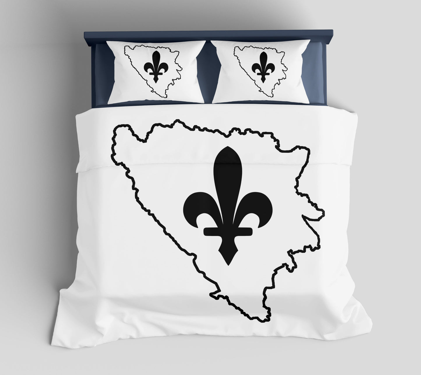 granice i ljiljan | posteljina – posteljina sa ljiljanima