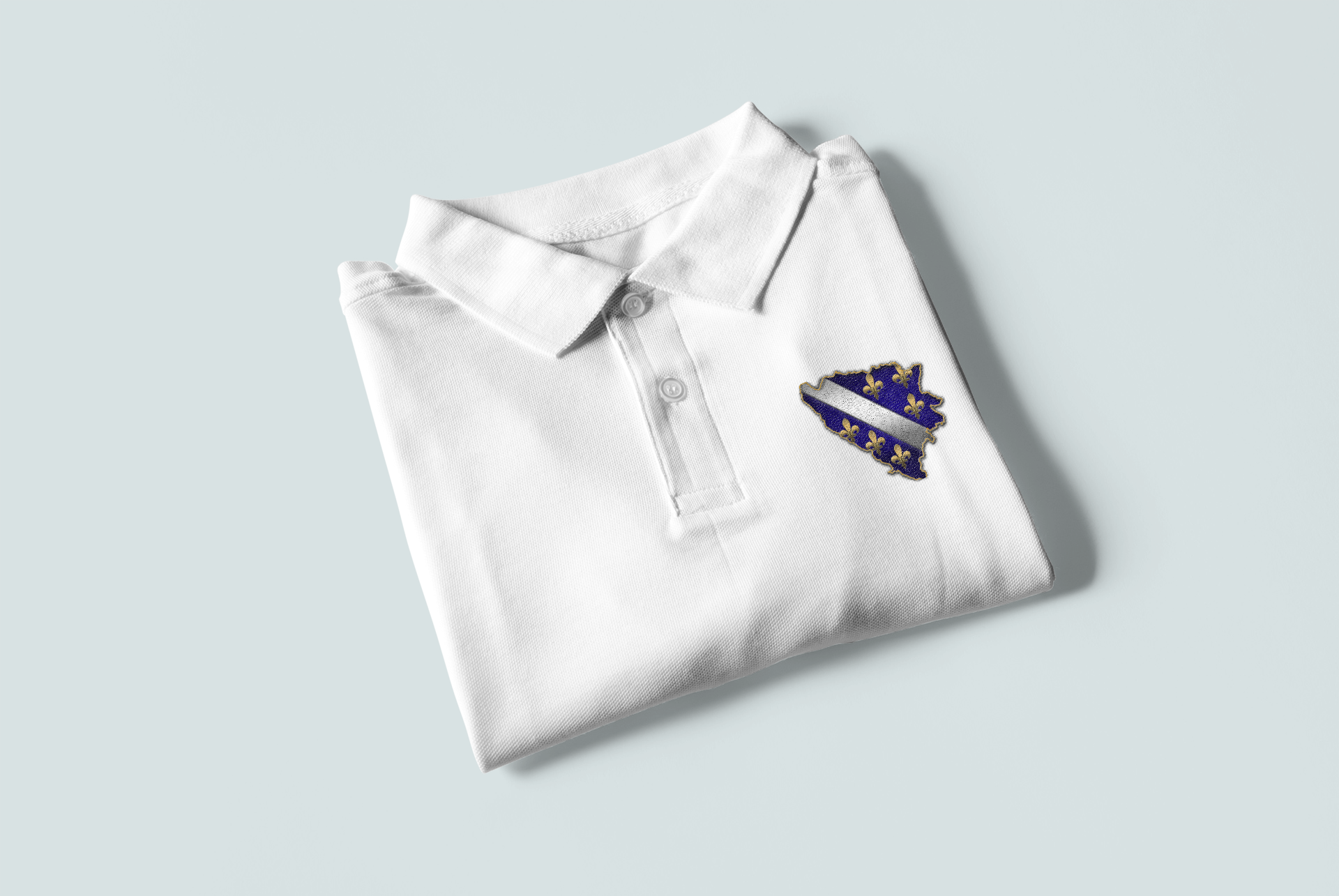 rbih u granicama | polo majica – polo majica sa ljiljanima i simbolima Republike Bosne i Hercegovine