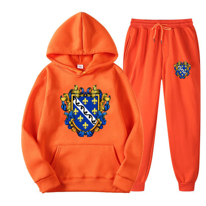 Kraljevina Bosna | Set Duks i Trenerka sa motivom ljiljana â€“ patriotski simbol Bosne i Hercegovine