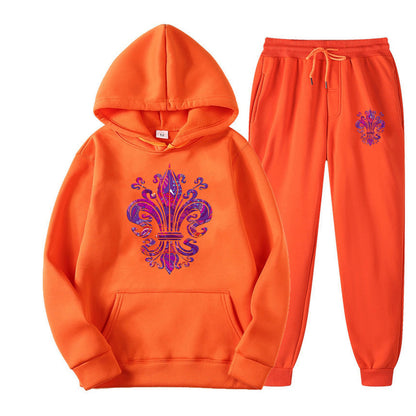 Ljubicasti ljiljan | Set Duks i Trenerka sa motivom ljiljana â€“ patriotski simbol Bosne i Hercegovine