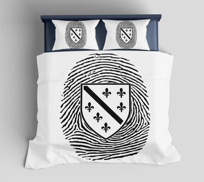 otisak rbih | posteljina – posteljina sa grbom rbih