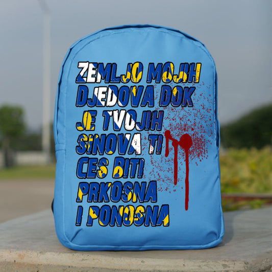 Zemljo mojih djedova | Ruksak sa motivom ljiljana â€“ patriotski simbol Bosne i Hercegovine