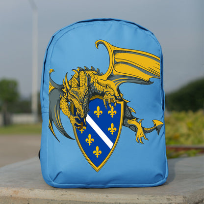 Zmaj od Bosne | Ruksak sa motivom ljiljana â€“ patriotski simbol Bosne i Hercegovine