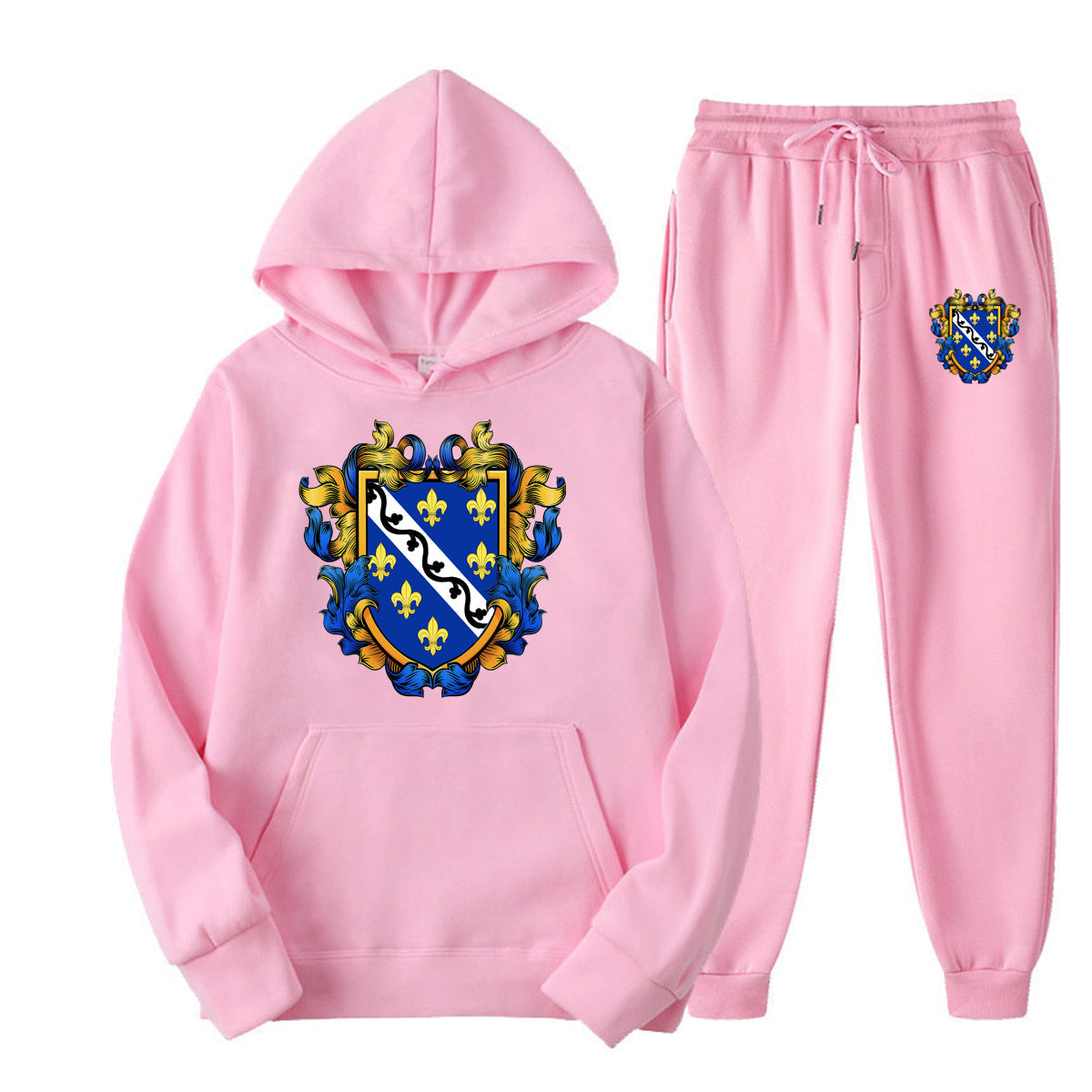 Kraljevina Bosna | Set Duks i Trenerka sa motivom ljiljana â€“ patriotski simbol Bosne i Hercegovine