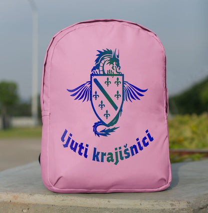 Ljuti Krajišnici | Ruksak sa motivom ljiljana â€“ patriotski simbol Bosne i Hercegovine