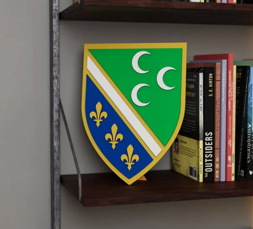 grb sandžaka 3d | sobni ukras – proizvod iz moja bosna shop