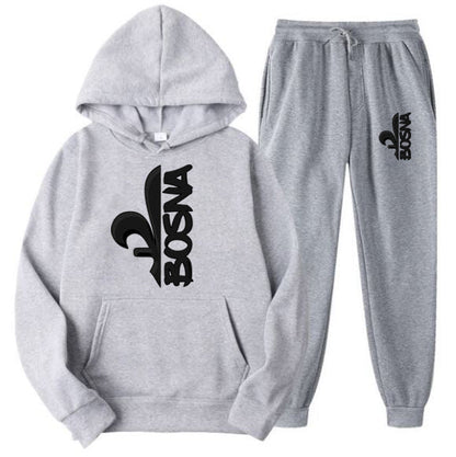 Bosnia | Set Duks i Trenerka sa motivom ljiljana â€“ patriotski simbol Bosne i Hercegovine