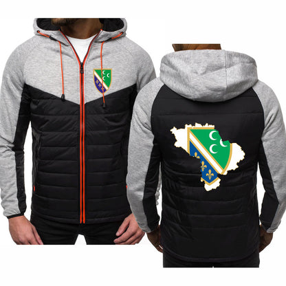 Sandžak | Jesenja jakna sa motivom ljiljana â€“ patriotski simbol Bosne i Hercegovine