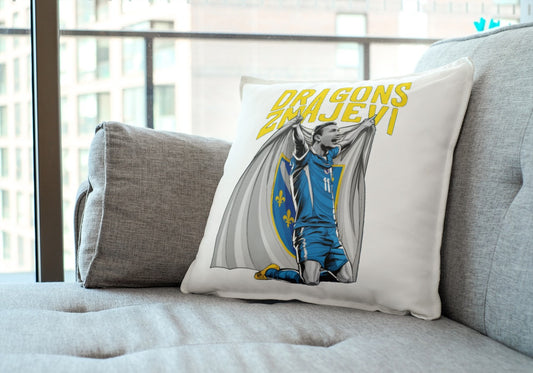 zmajevi rbih | jastuk (jastučnica) – proizvod sa motivom zmaja od bosne