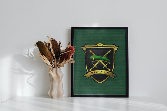 zelene beretke | slika (poster) – beretka iz moja bosna shop