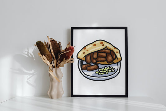 cevapi art | slika (poster) – slika iz moja bosna shop