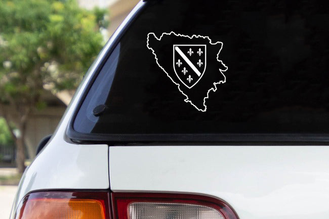 granice rbih | naljepnica €“ stiker naljepnica sa grbom rbih