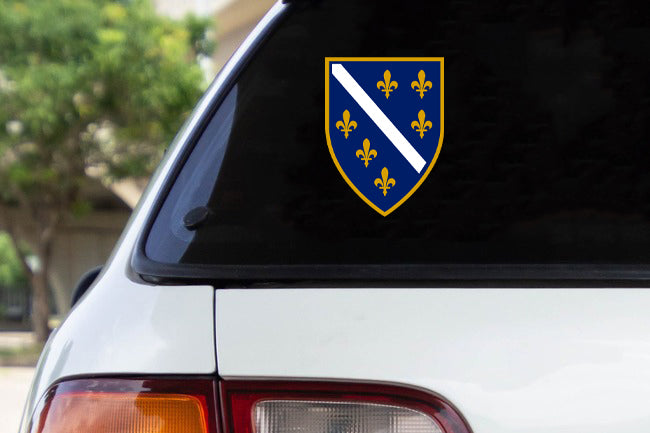 rbih | naljepnica u boji €“ stiker naljepnica sa grbom rbih