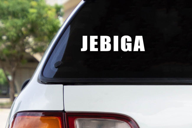 jebiga | naljepnica €“ humoristi?�na stiker naljepnica jebiga