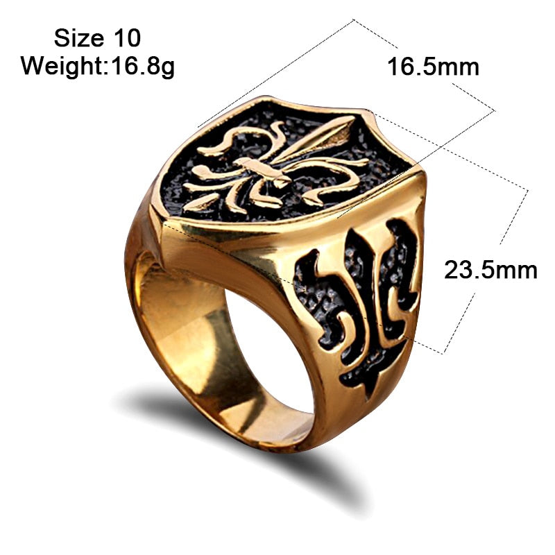 Zlatni ljiljan | Prsten sa motivom ljiljana – patriotski simbol Bosne i Hercegovine