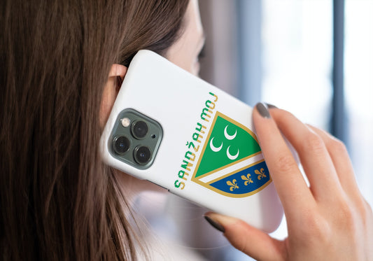 Sandžak moj | Maskica za telefon sa motivom ljiljana – patriotski simbol Bosne i Hercegovine