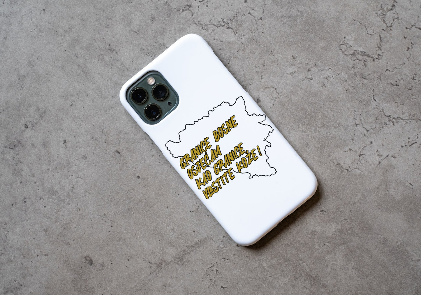 Bosna | Maskica za telefon sa motivom ljiljana – patriotski simbol Bosne i Hercegovine