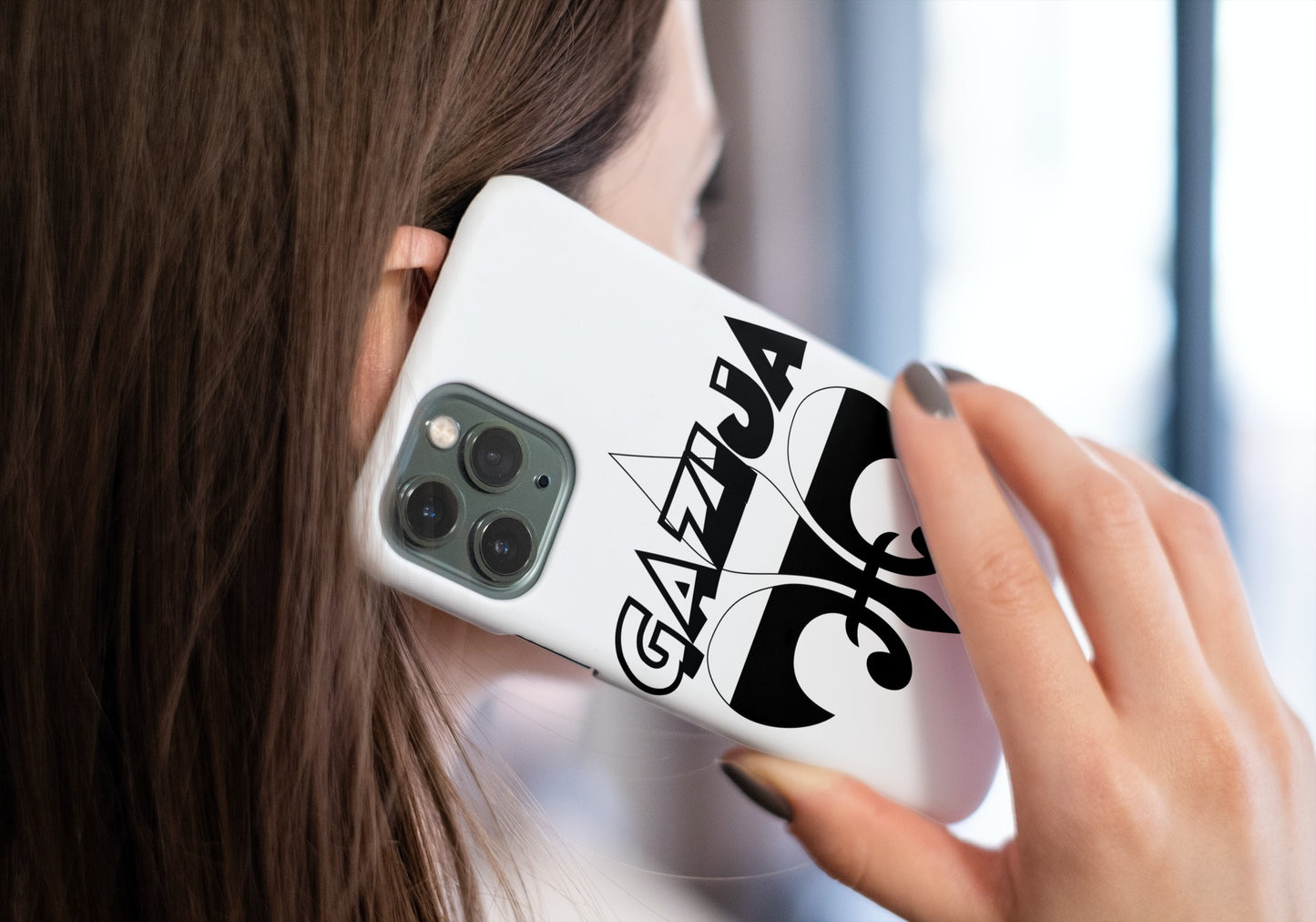 Gazija | Maskica za telefon sa motivom ljiljana – patriotski simbol Bosne i Hercegovine