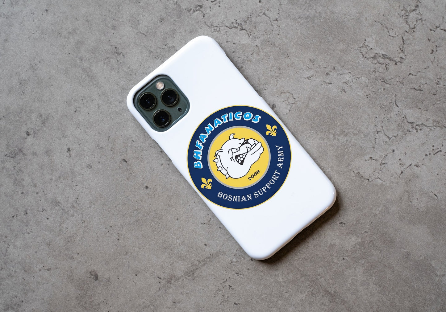 BH Fanaticos | Maskica za telefon sa motivom ljiljana – patriotski simbol Bosne i Hercegovine