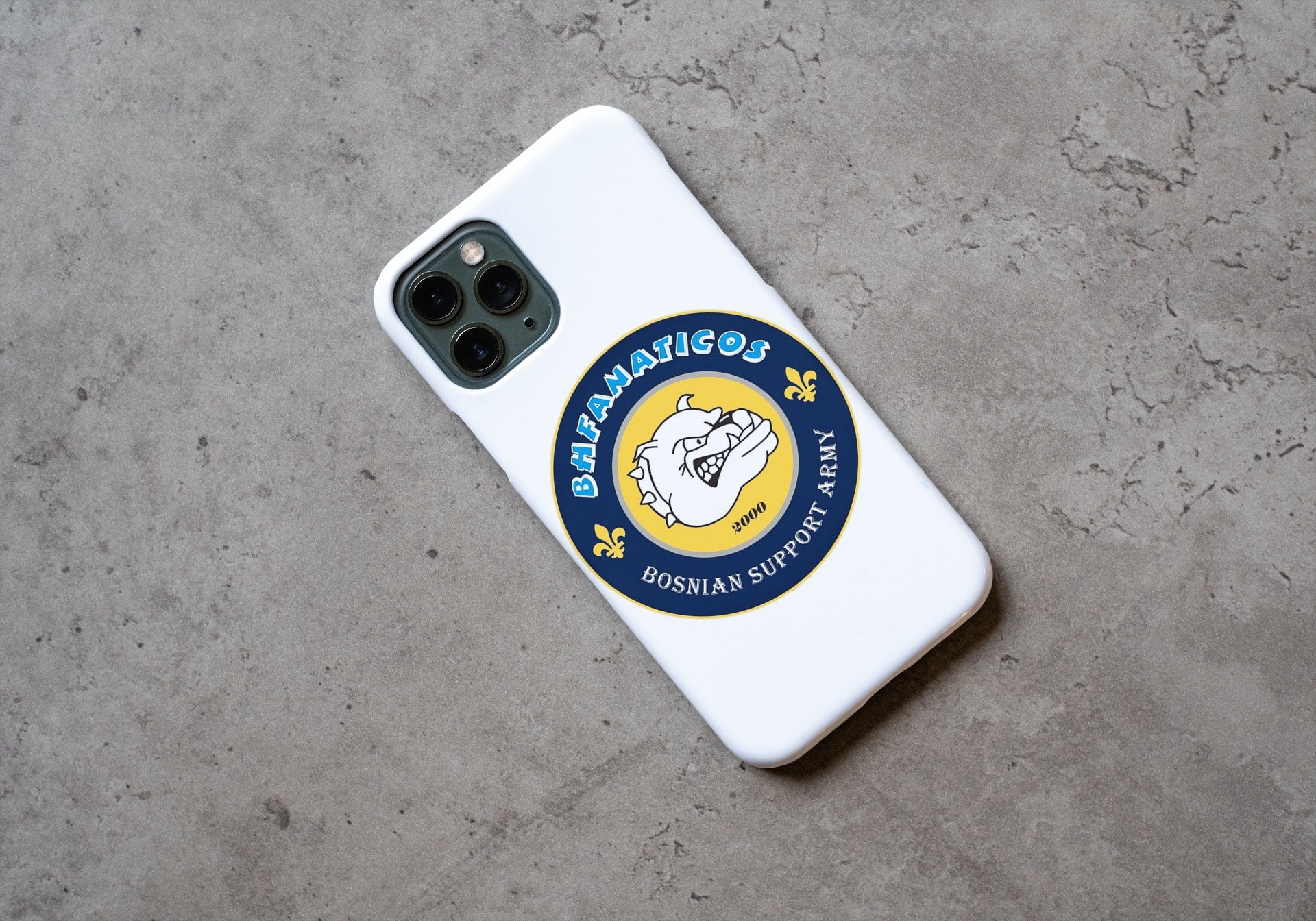 BH Fanaticos | Maskica za telefon sa motivom ljiljana – patriotski simbol Bosne i Hercegovine