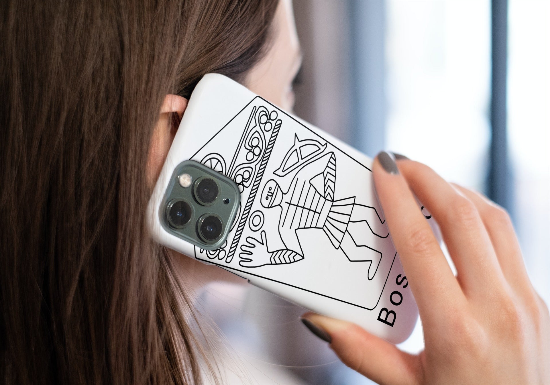 Bosanac na stećku | Maskica za telefon sa motivom ljiljana – patriotski simbol Bosne i Hercegovine