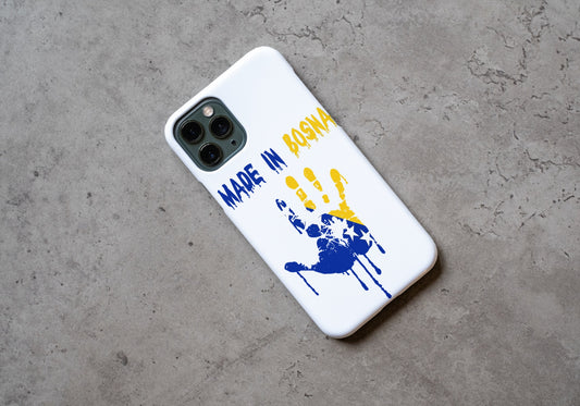 Made in Bosna | Maskica za telefon sa motivom ljiljana – patriotski simbol Bosne i Hercegovine