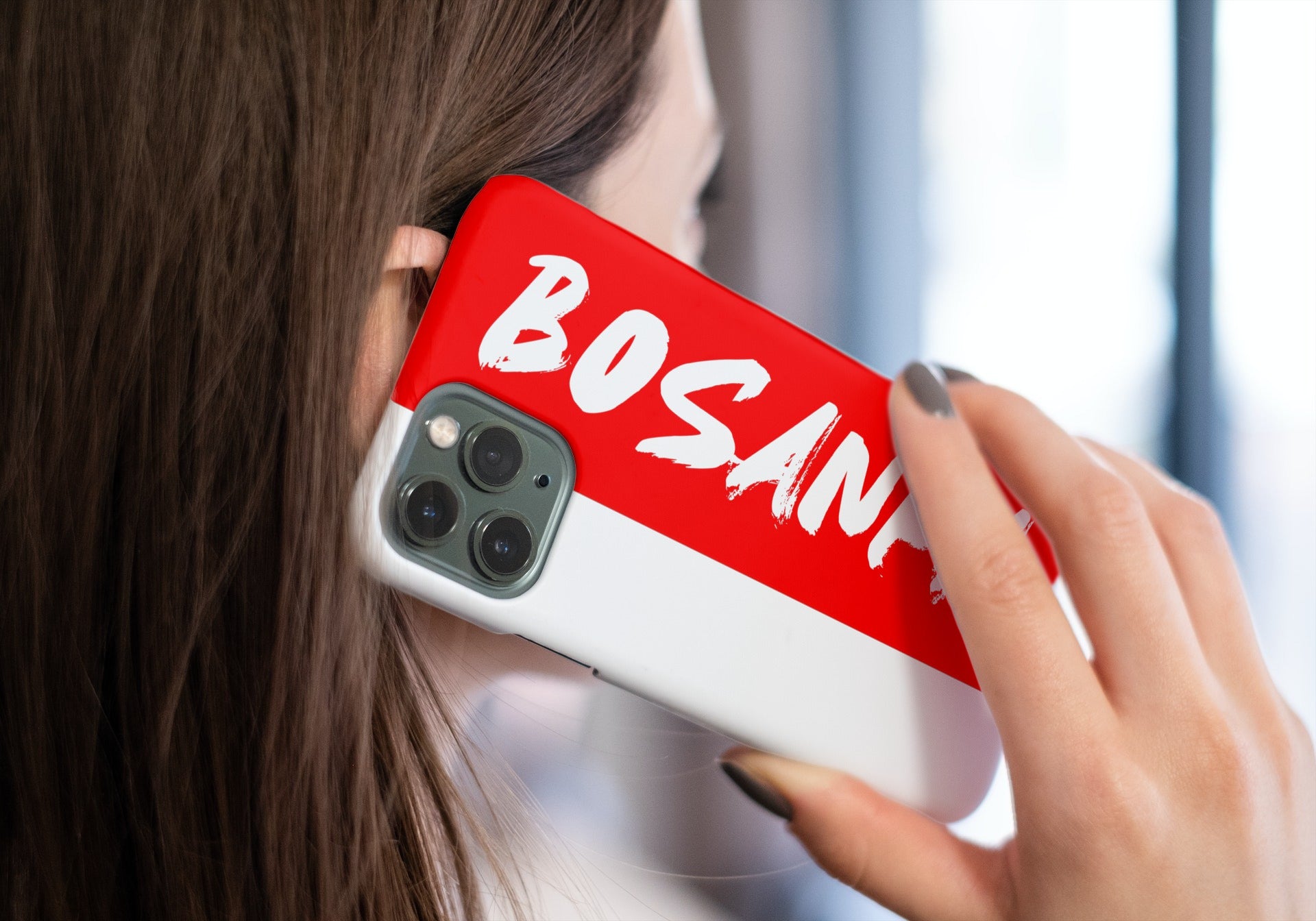 Bosanka | Maskica za telefon sa motivom ljiljana – patriotski simbol Bosne i Hercegovine