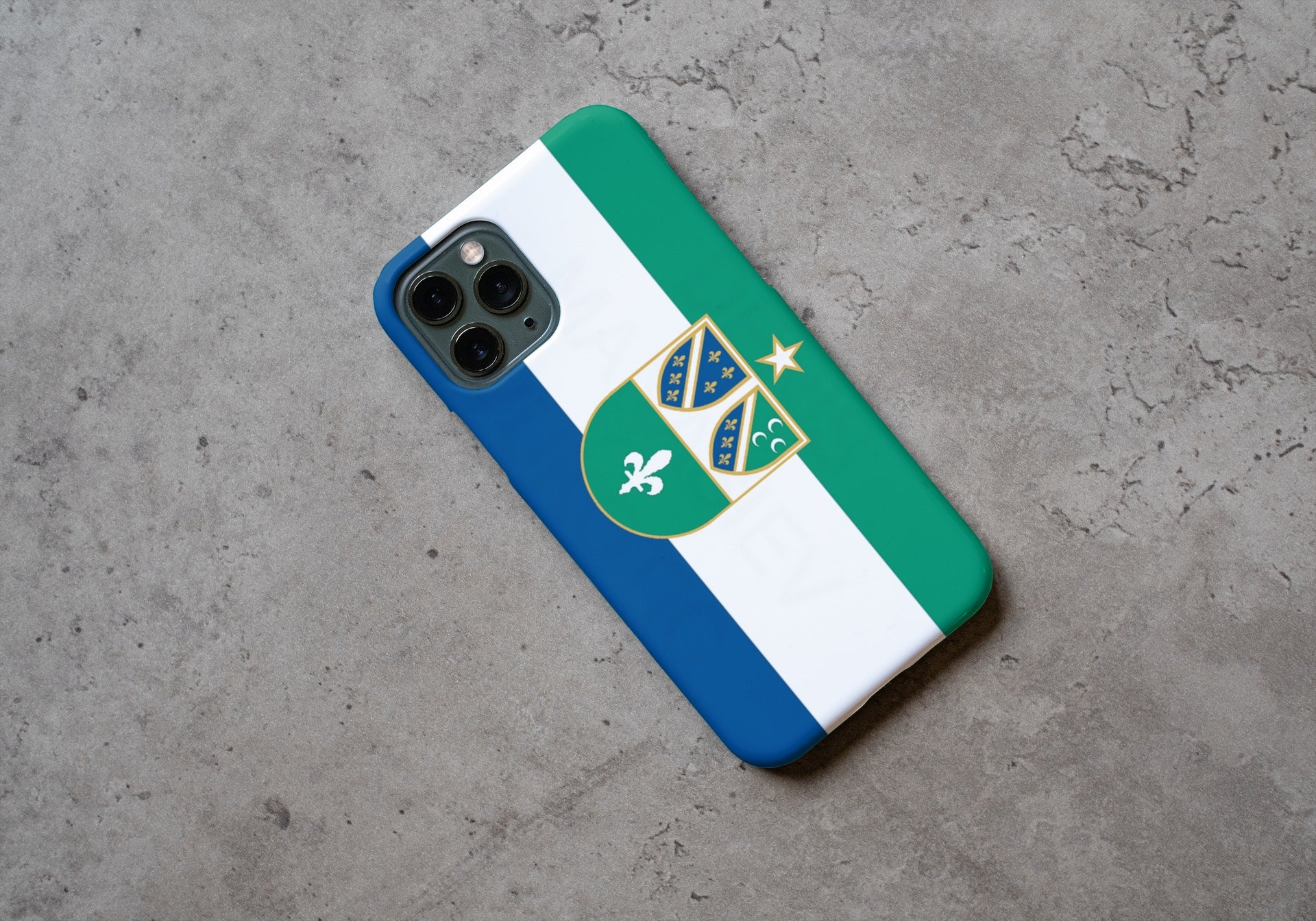 bosna i sandžak | maskica za telefon – maskica sa simbolima bosne i hercegovine