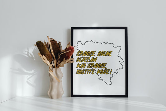 granice bosne | slika (poster) – slika iz moja bosna shop