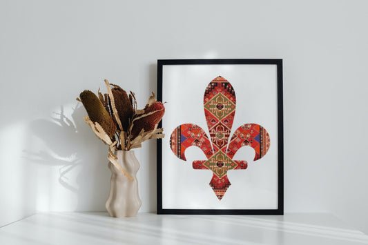 ljiljan | slika (poster) – slika sa simbolima ljiljana