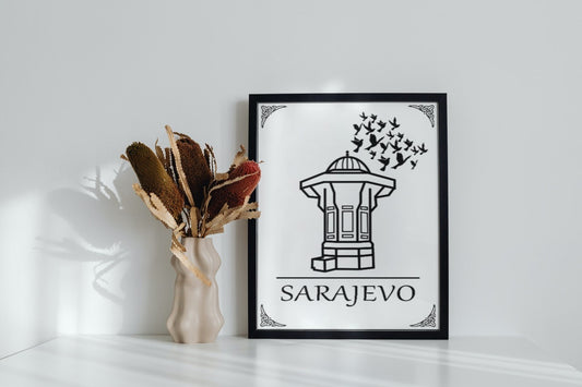sarajevo | slika (poster) – slika iz moja bosna shop