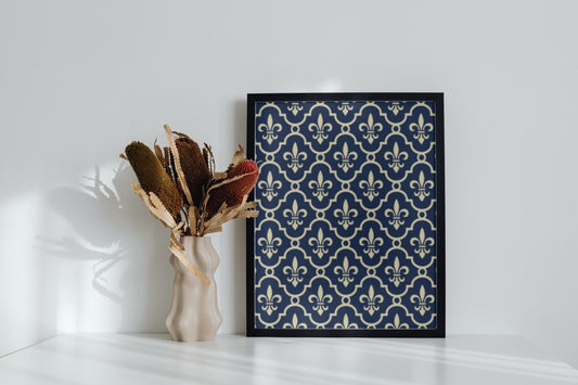 ljiljani | slika (poster) – slika sa simbolima ljiljana