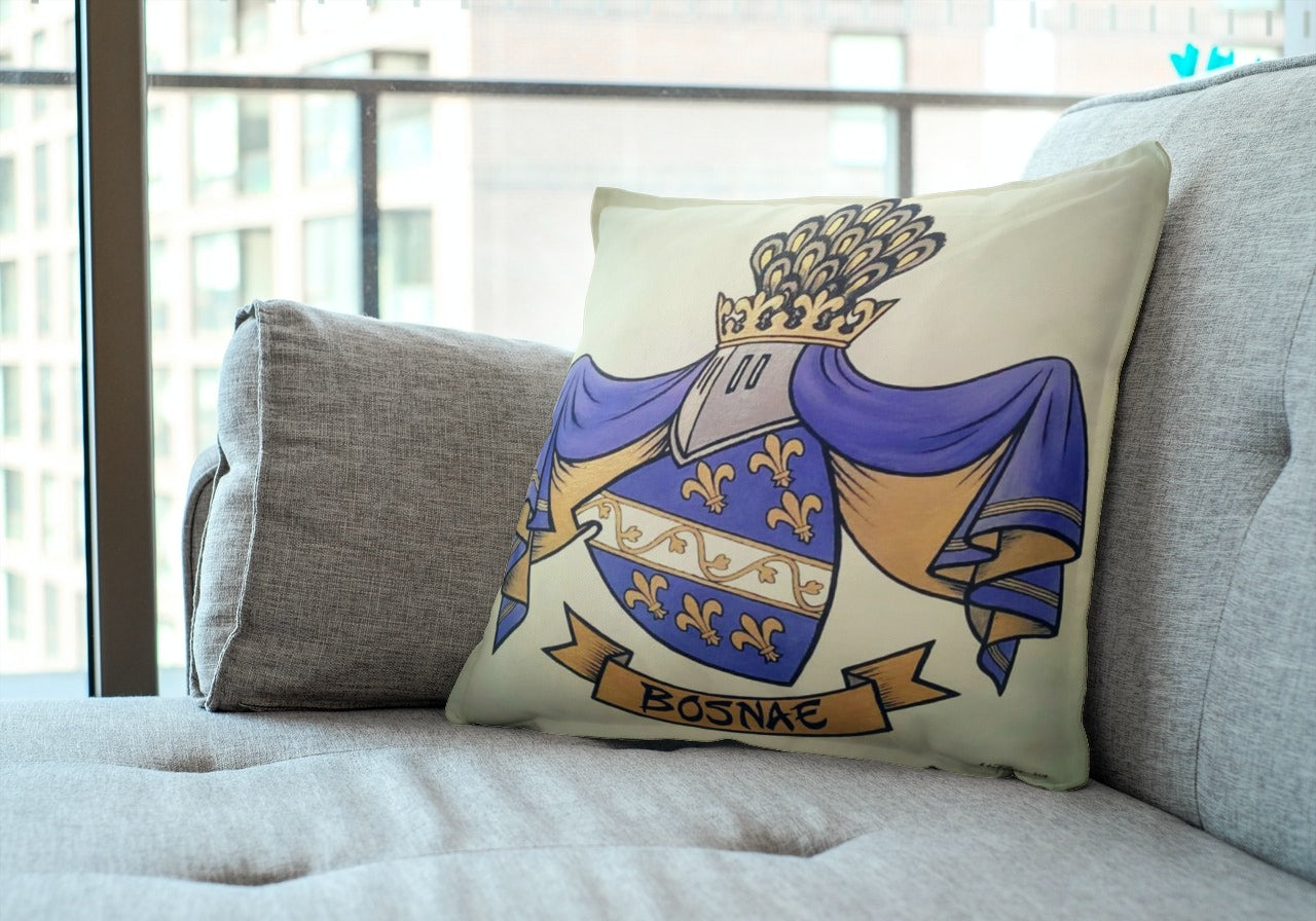 kotromanici | jastuk (jastučnica) – proizvod sa motivima srednjovjekovne bosne i tvrtka kotromanića
