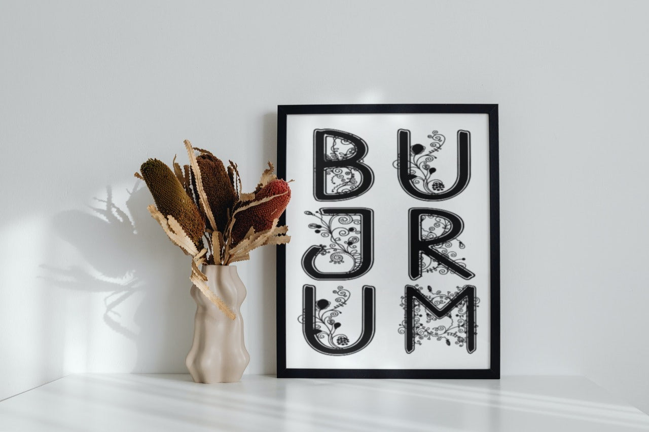 bujrum cvijetni | slika (poster) – slika iz moja bosna shop